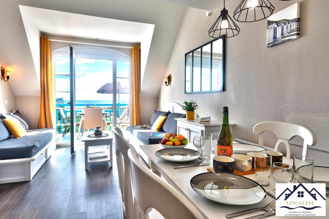 Localise Au Guilvinec - A22 - Belle Vue Sur La Mer, La Piscine Et Le Jardin - Tout A Pied, Plages, Port, Centre, Commerces, Marche - Wifi Inclus - Animaux Bienvenus - Linge De Lit Inclus المظهر الخارجي الصورة