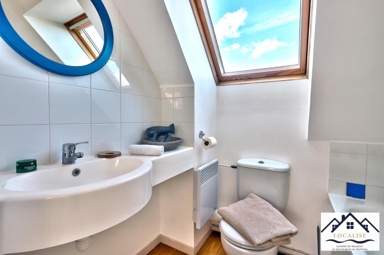 Localise Au Guilvinec - A22 - Belle Vue Sur La Mer, La Piscine Et Le Jardin - Tout A Pied, Plages, Port, Centre, Commerces, Marche - Wifi Inclus - Animaux Bienvenus - Linge De Lit Inclus المظهر الخارجي الصورة