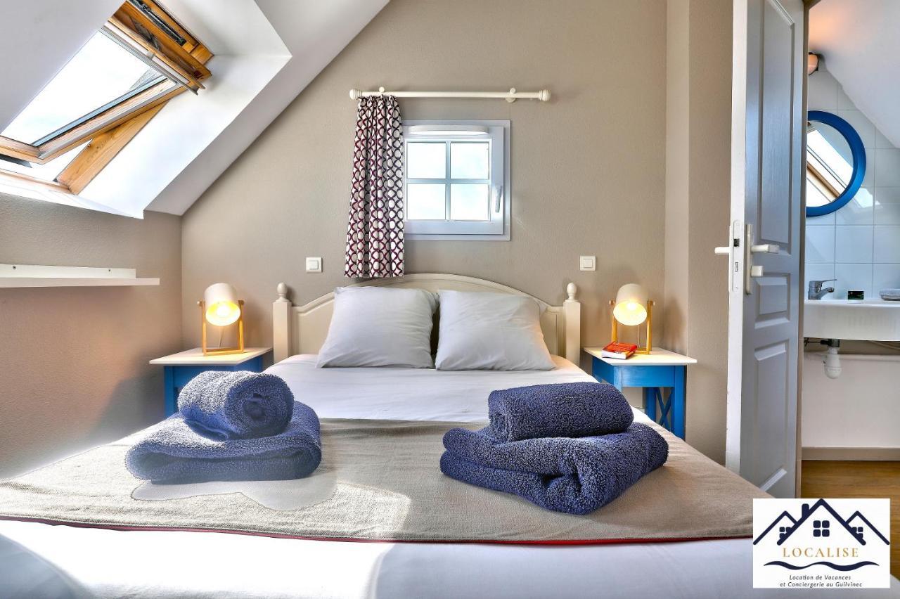 Localise Au Guilvinec - A22 - Belle Vue Sur La Mer, La Piscine Et Le Jardin - Tout A Pied, Plages, Port, Centre, Commerces, Marche - Wifi Inclus - Animaux Bienvenus - Linge De Lit Inclus المظهر الخارجي الصورة