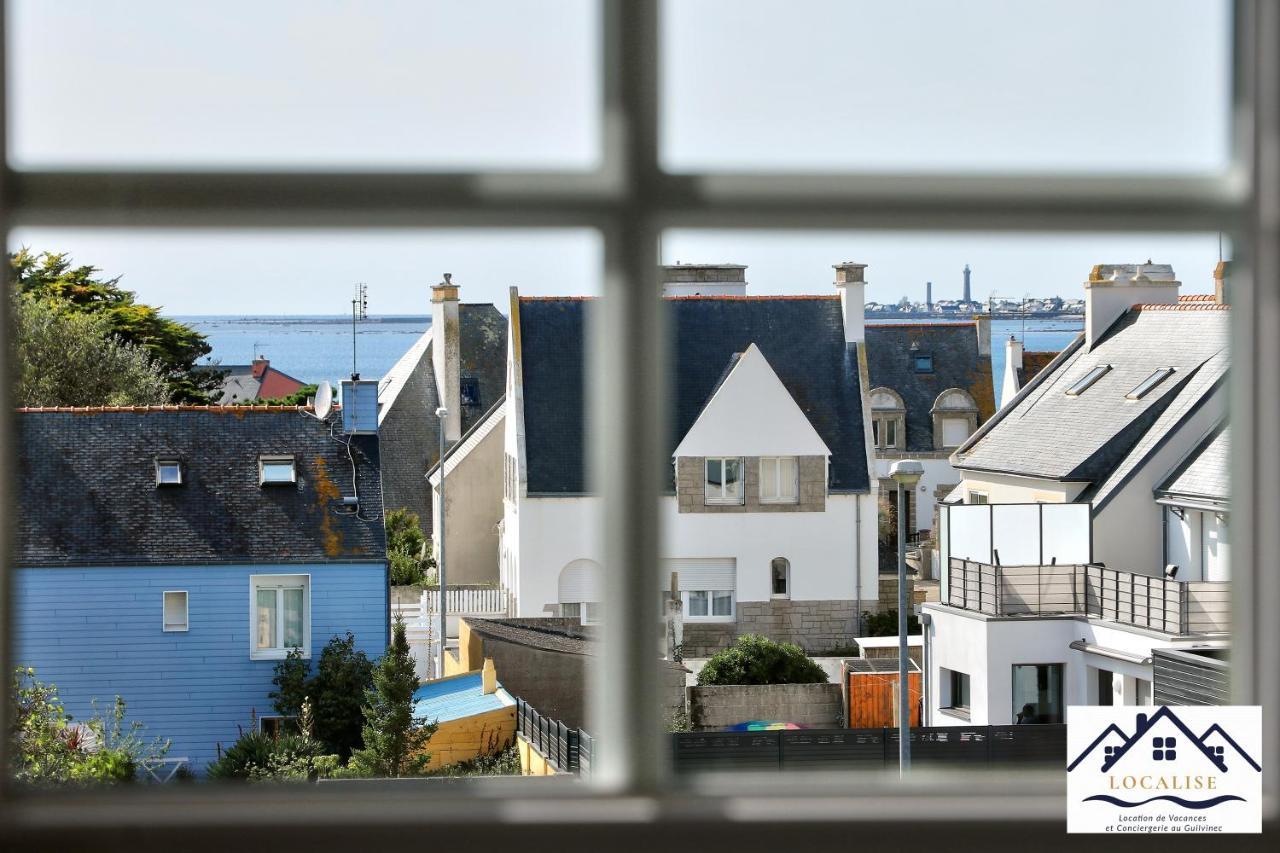 Localise Au Guilvinec - A22 - Belle Vue Sur La Mer, La Piscine Et Le Jardin - Tout A Pied, Plages, Port, Centre, Commerces, Marche - Wifi Inclus - Animaux Bienvenus - Linge De Lit Inclus المظهر الخارجي الصورة