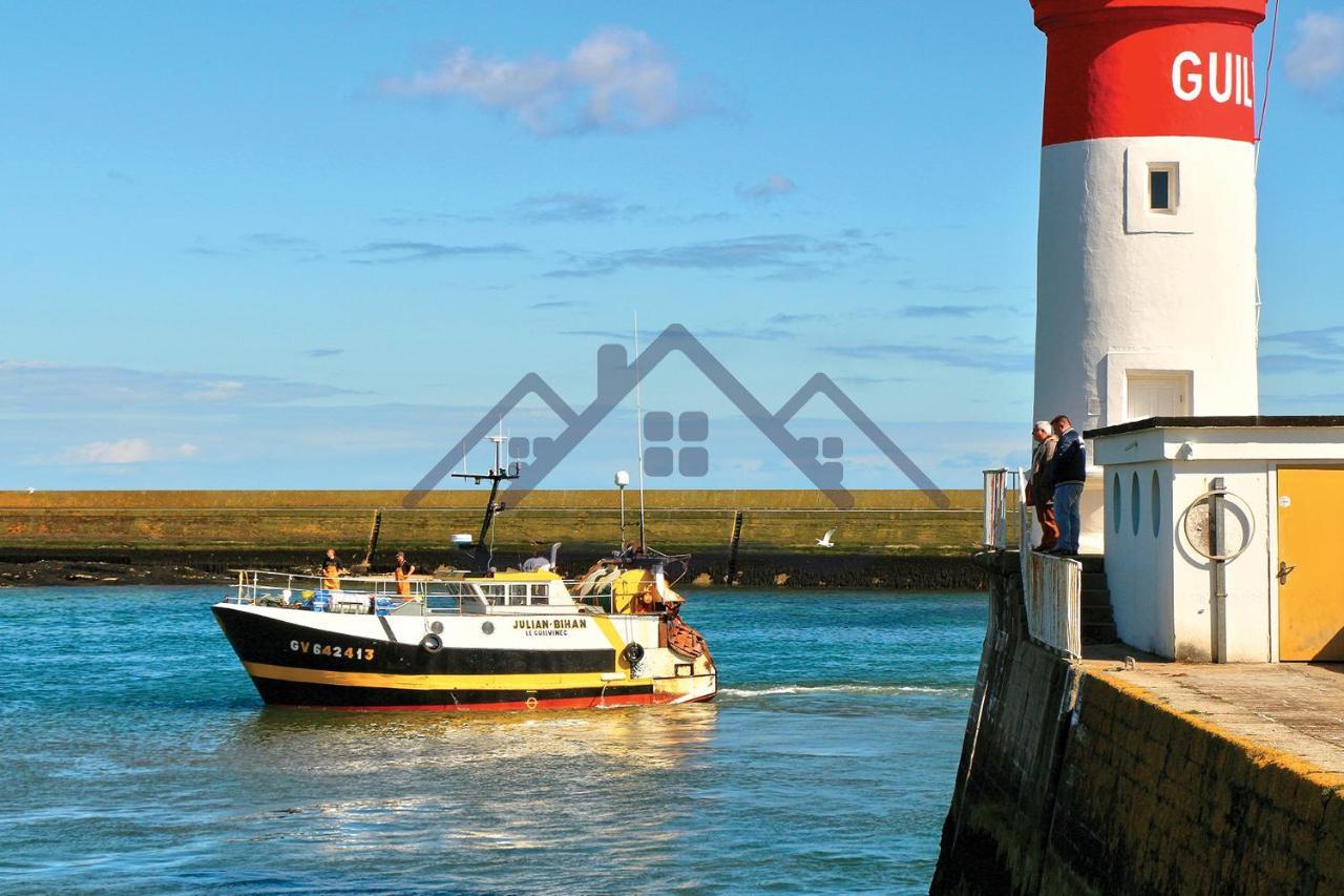 Localise Au Guilvinec - A22 - Belle Vue Sur La Mer, La Piscine Et Le Jardin - Tout A Pied, Plages, Port, Centre, Commerces, Marche - Wifi Inclus - Animaux Bienvenus - Linge De Lit Inclus المظهر الخارجي الصورة